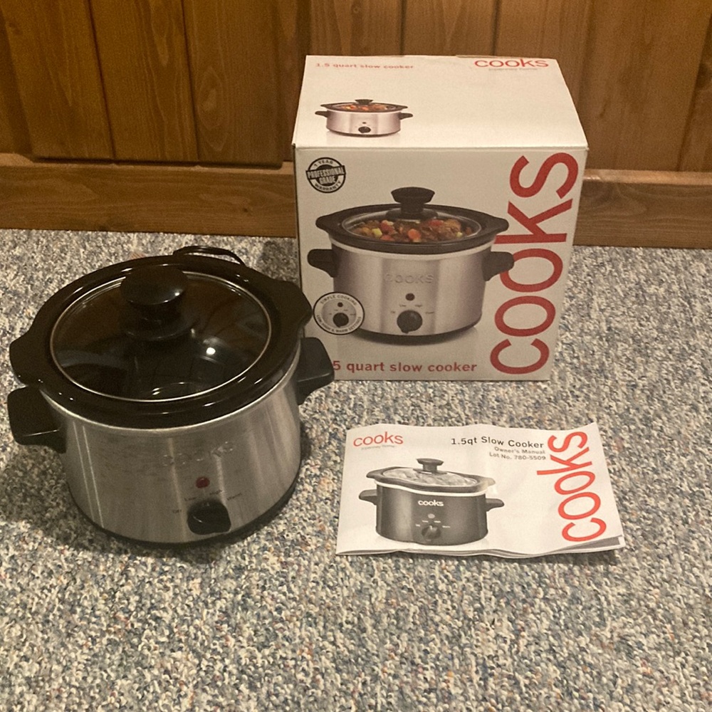 Cooks 1.5qt Slow Cooker